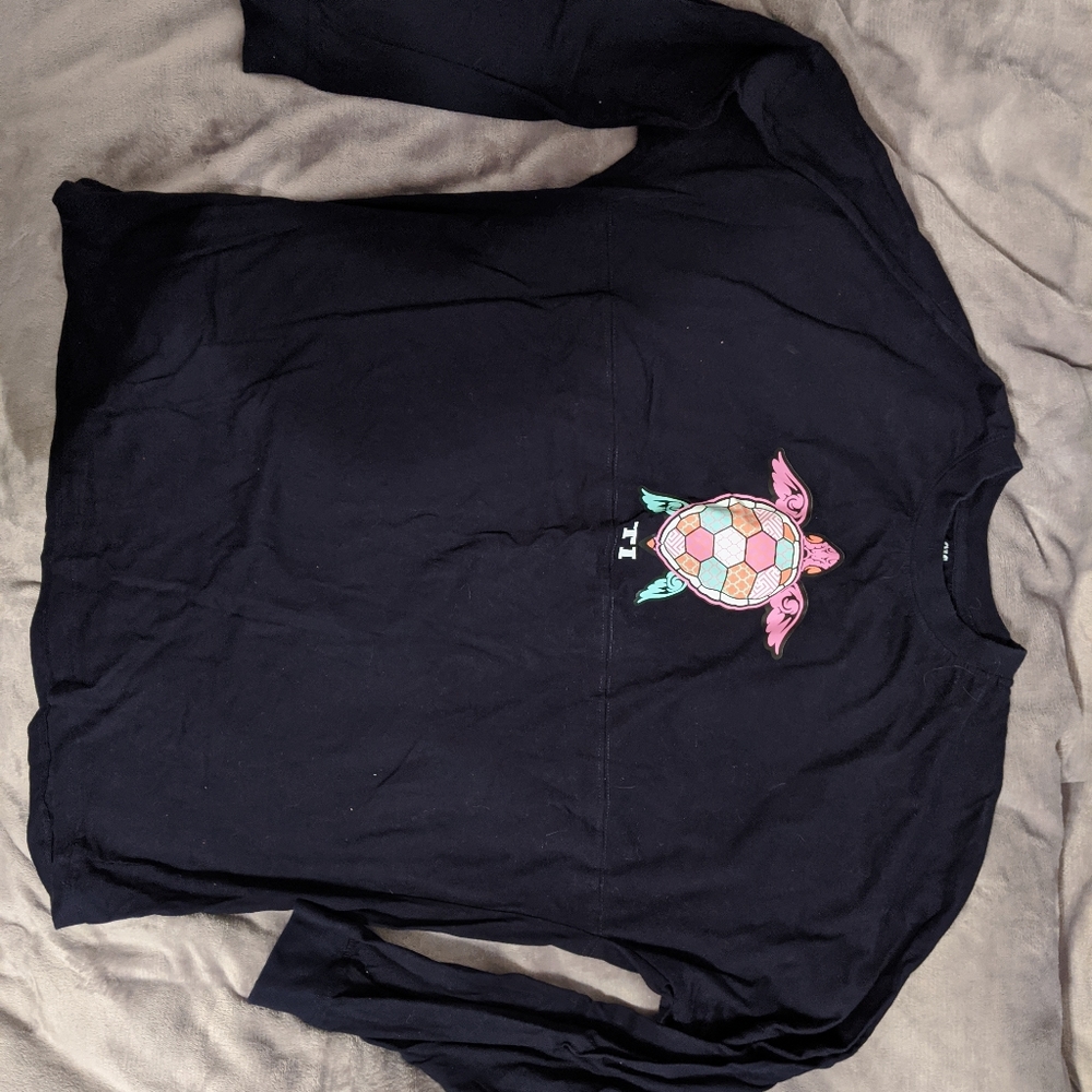 Long sleeve vacation shirt